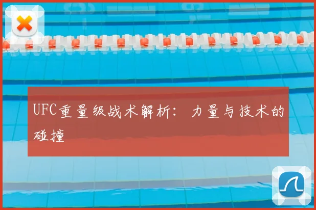 UFC重量级战术解析：力量与技术的碰撞