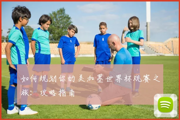 如何规划你的美加墨世界杯观赛之旅:攻略指南